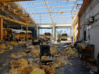 Hurricane Michael Damages North FL Schools